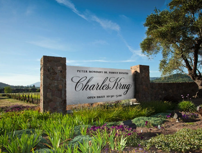 The two sides of the Mondavi family come together at the Charles Krug Winery to create the perfect blend