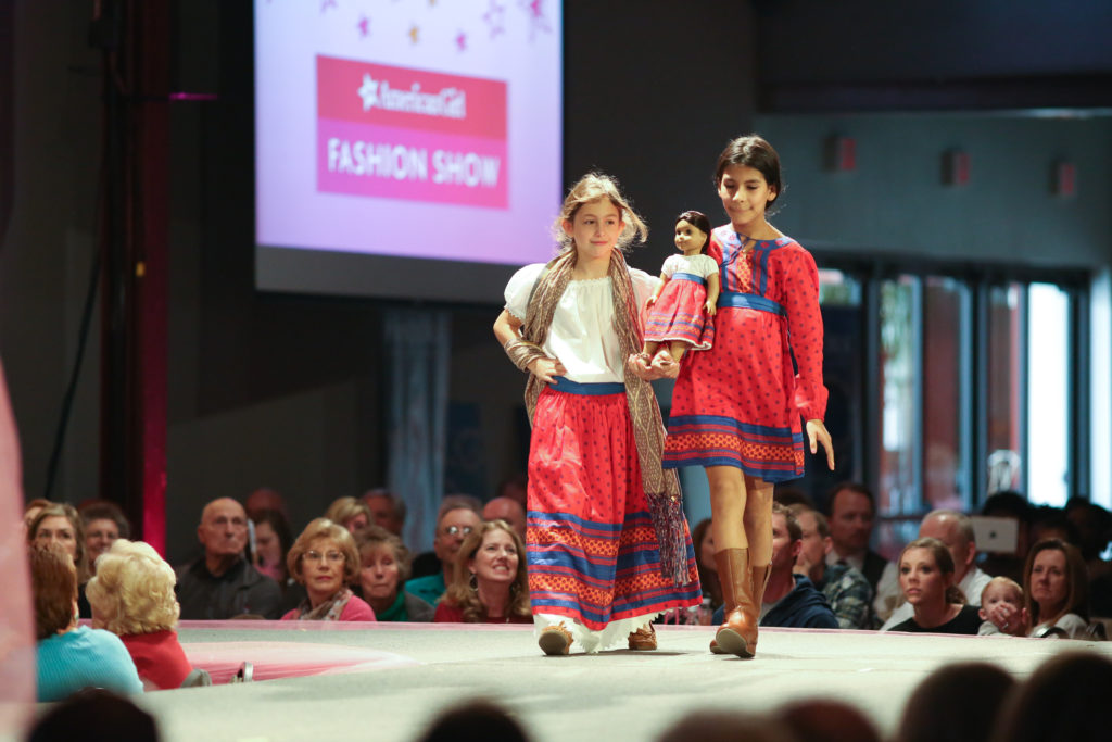 America’s favorite dolls came to life at the American Girl Fashion Show