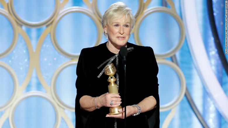 Glenn Close Earns Standing Ovation at Golden Globes with Message to Women