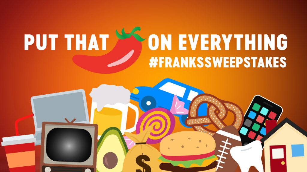 #FranksSweepstakes Lets You Tweet Cayenne Pepper Emojis for Opportunity to Win!!