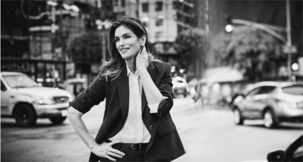 JONES NEW YORK JOINS FORCES WITH CINDY CRAWFORD