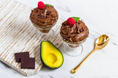 Vegan Keto Chocolate Avocado Pudding Recipe by Fresh N’ Lean