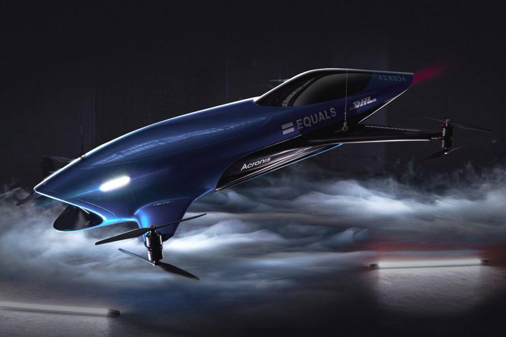 AIRSPEEDER: WORLD’S FIRST FLYING ELECTRIC CAR RACING SERIES PARTNERS WITH CYBER PROTECTION LEADER, ACRONIS