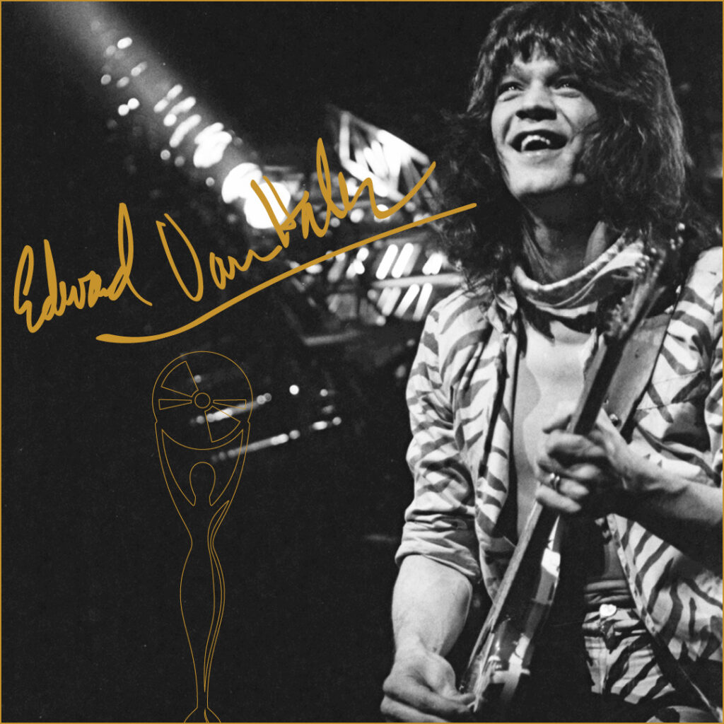 Rock & Roll Hall of Fame Statement & Assets for Inductee Eddie Van Halen