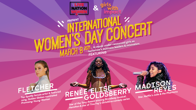 LIVE NATION PARTNERS WITH GIRLS WITH IMPACT