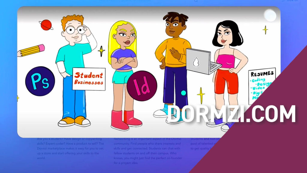 Dormzi – The marketplace with a mission Built by students, for students