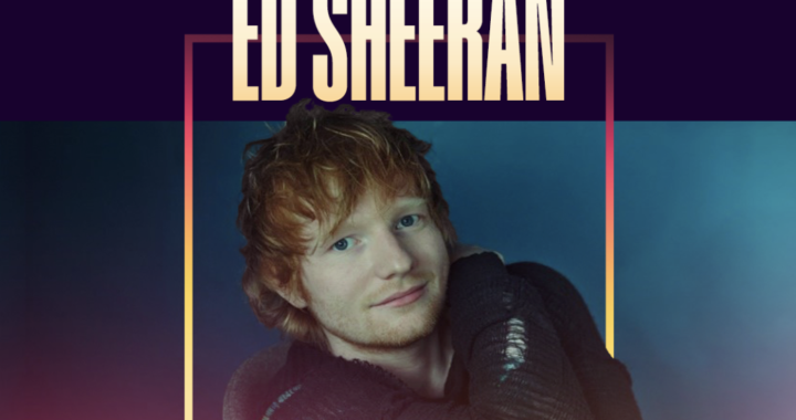 Ed Sheeran Performing at the Country Music Awards